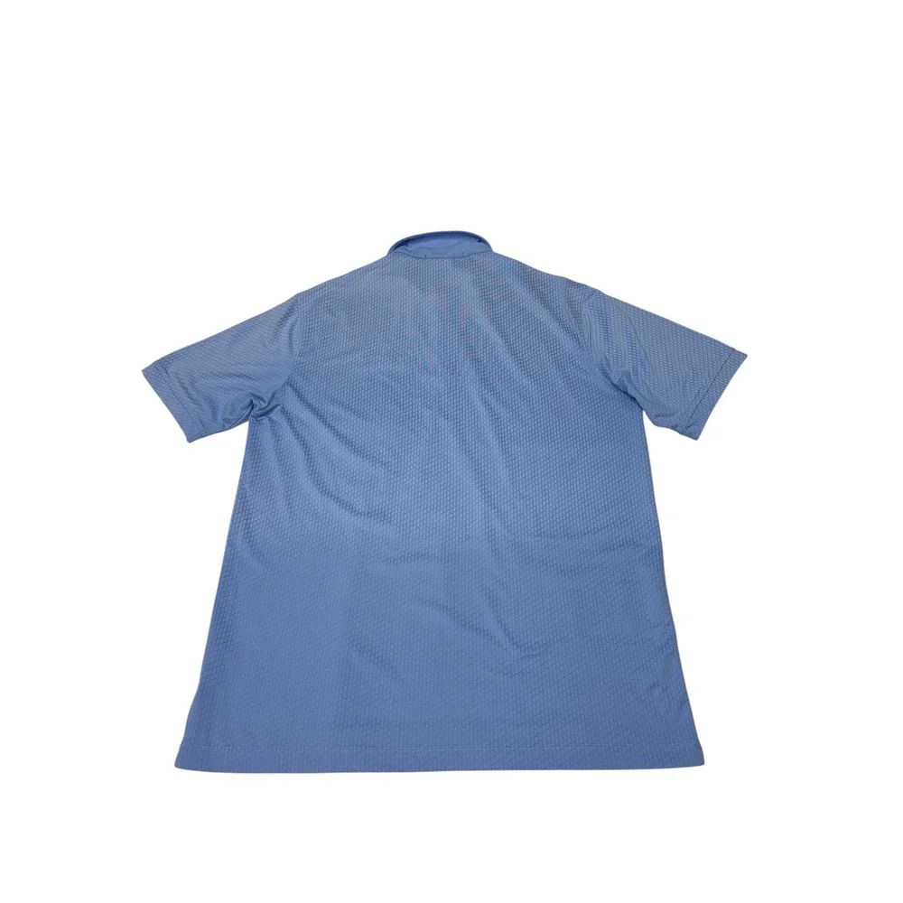 Nike Tiger Woods Collection Blue Diamond Polo Shingle Creek Golf Club Mens L